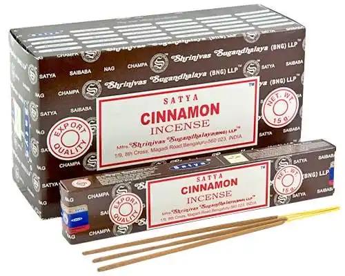 Satya - Cinnamon Incense Sticks (12 sticks)