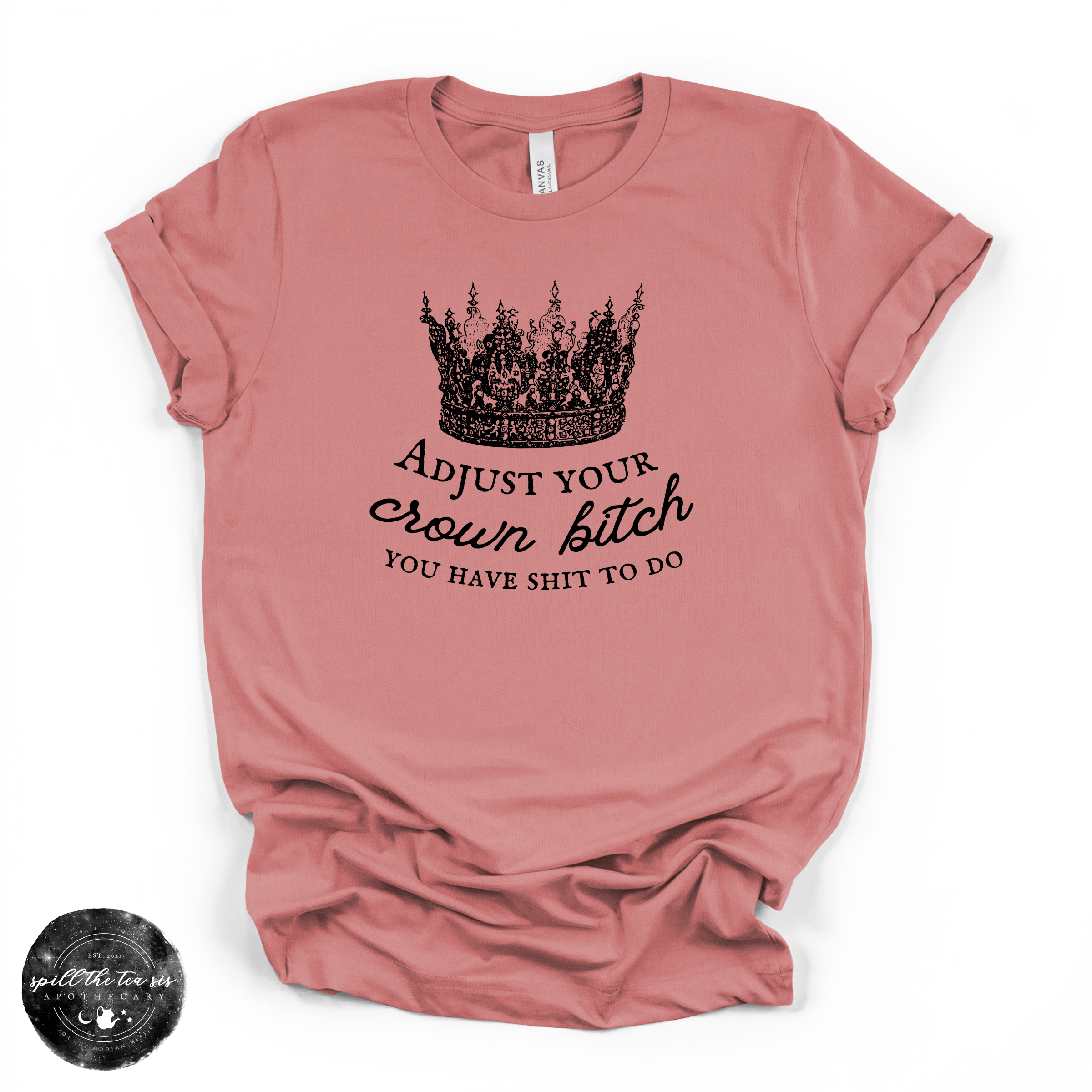 Adjust Your Crown Tee | Empowering Graphic T-Shirt